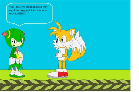 cosmo pregnant|tails and cosmo pregnant fanfiction.
